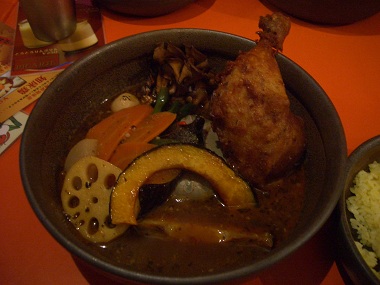voyage chicken leg soup curry