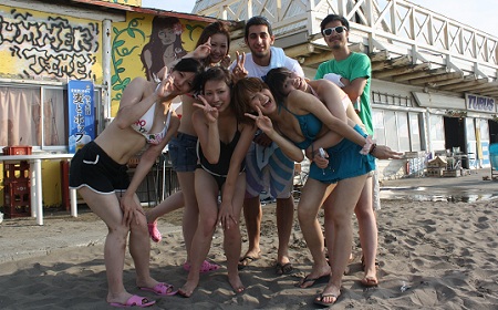 Japanese Beach Girls All Ages