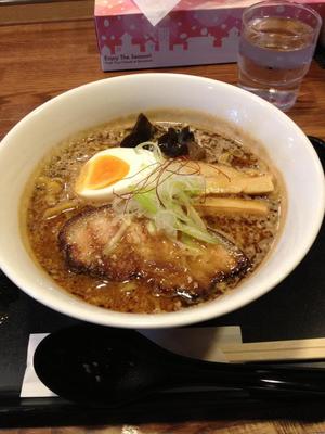 Curry ramen sans Nori